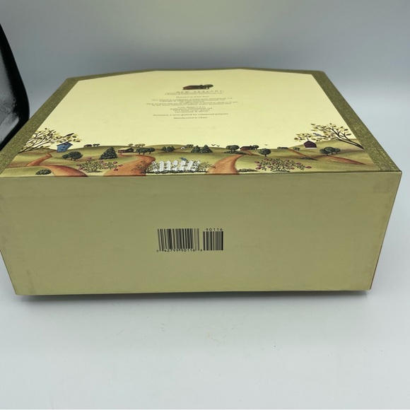 Vintage New Seasons Mail Sorter 2-Slot with Drawer Country Lane Organizer Caddy - Picture 6 of 12